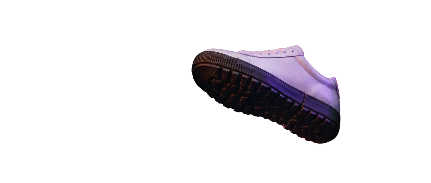 KRZ Sneaker mit schwarzer Sohle